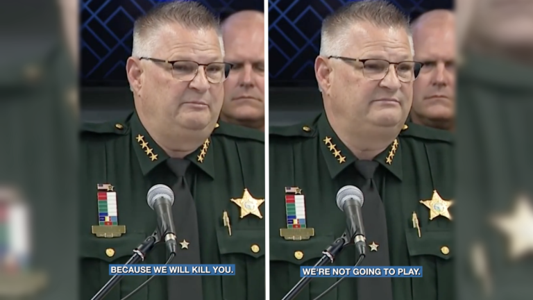 Brevard County Sheriff Threatens To Kill ICE Protestors, and the Internet Loves It