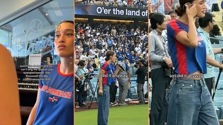 California Pop Singer Told Not To Sing Spanish Star Spangled Banner and Does it Anyway 'Glad You Still Did It During These Times'