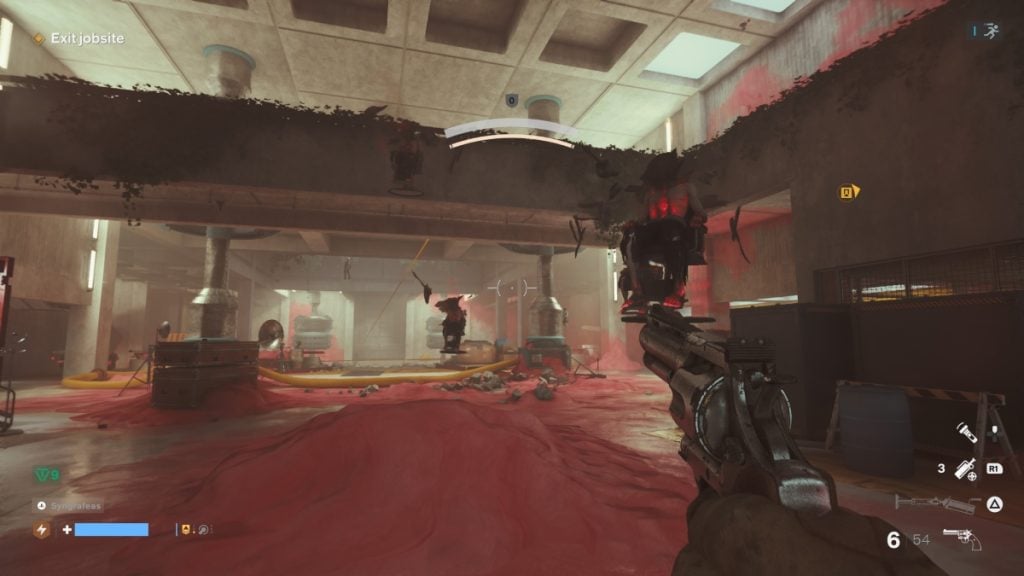 Combat in FBC Firebreak