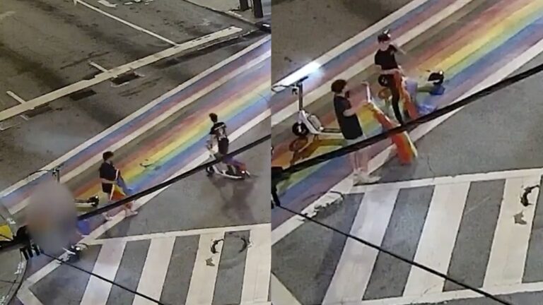 Six Men Facing Hate Crime Charges After Slashing Pride Flags in Georgia Sparks Debate: ‘But It’s Ok To Burn an American Flag’