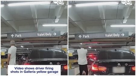 Houston Driver Opens Fire on Woman's Vehicle in Galleria Mall Parking Garage in Third Shooting in Three Weeks, Suspect Still at Large