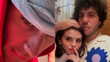 Justin Bieber. Benny Blanco, and Selena Gomez