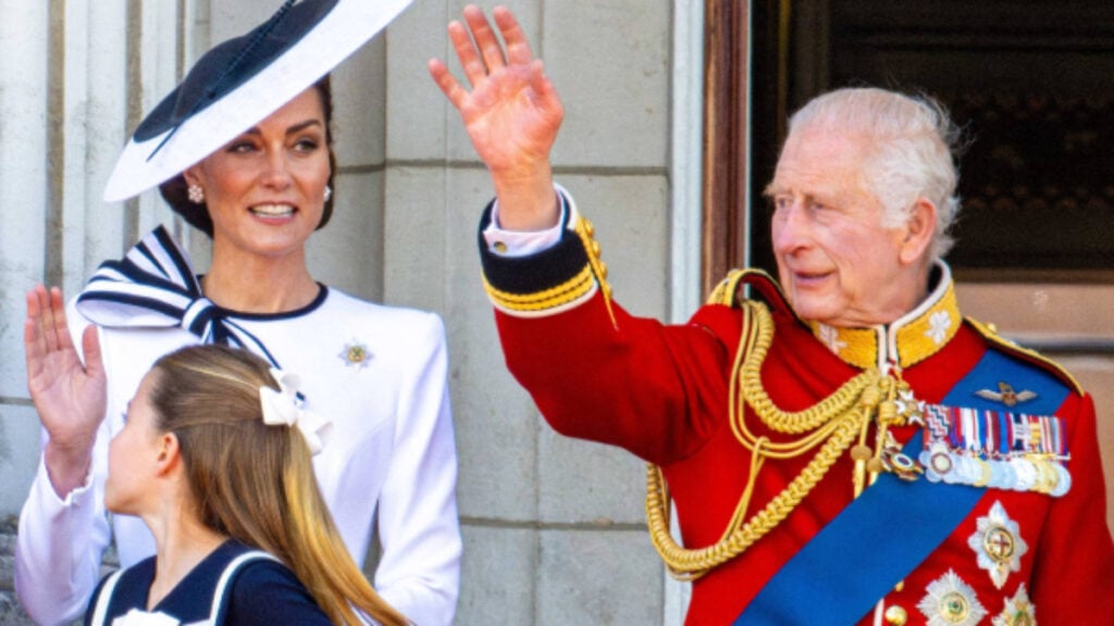 King Charles Stands By Kate Middleton Amid Royal Backlash For Defying the Late Queen: ‘He Supports Their Decisions’ Kate Middleton and King Charles on the Palace Balcony.