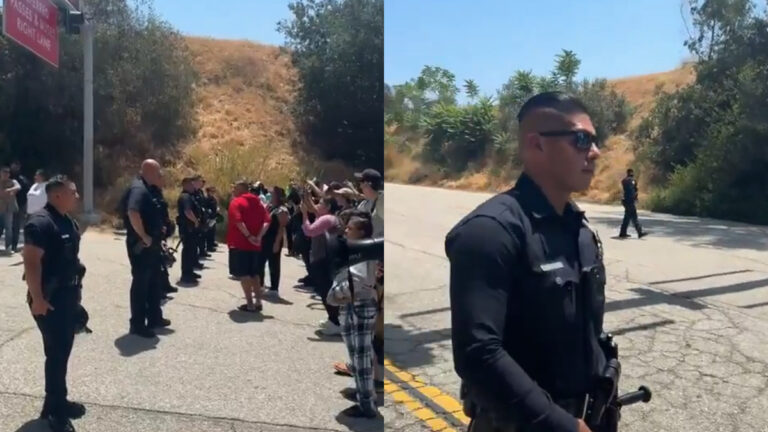 Los Angeles Dodgers Reject Federal Agents at Stadium Amid Immigration Crackdown: ‘This Is What Democracy Looks Like’ Los Angeles Dodgers Reject Federal Agents at Stadium Amid Immigration Crackdown: ‘This Is What Democracy Looks Like'