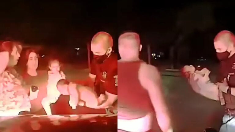 Traffic Stop Turns Heroic as Michigan Officer Saves Infant’s Life: ‘Kudos to the Cop’ Traffic Stop Turns Heroic as Michigan Officer Saves Infant’s Life: ‘Kudos to the Cop'