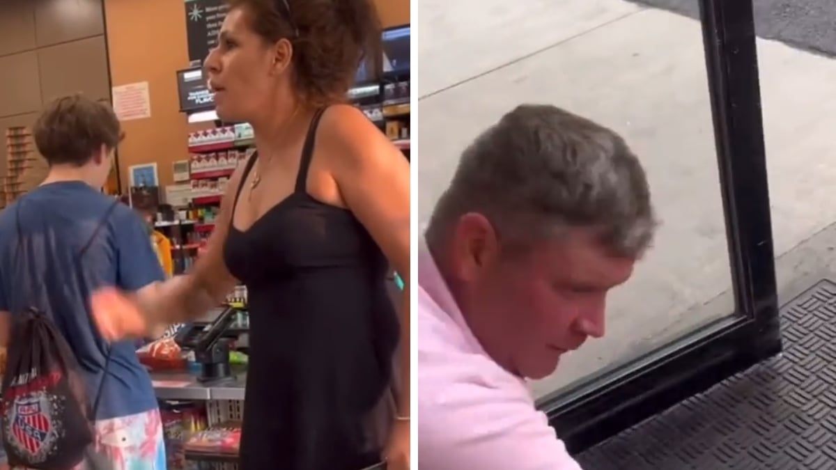 Unhinged New York Karen Gets Her Husband Into a Fight, ‘I’m Trying to Help You’