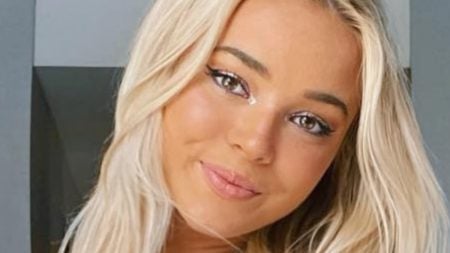 Olivia Dunne poses close up