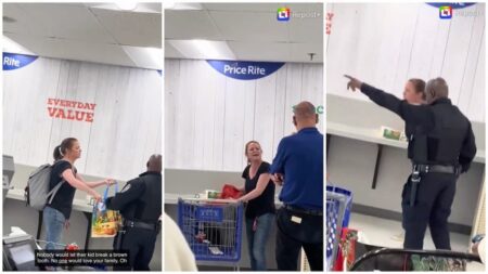 Racist woman in New York