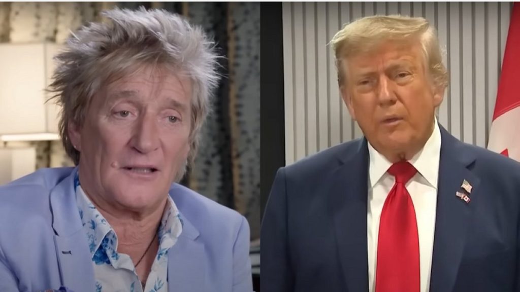 Rod Stewart’s Wife Demands Rocker Cut Ties With Donald Trump: ‘He’s A Disgrace’ Rod Stewart - Donald Trump