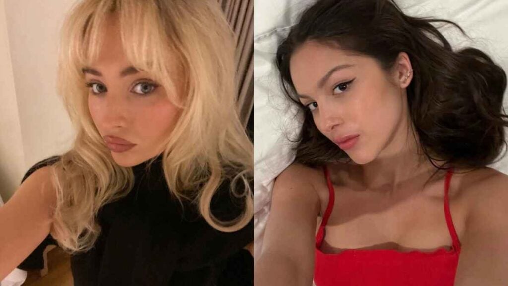 Sabrina Carpenter and Olivia Rodrigo