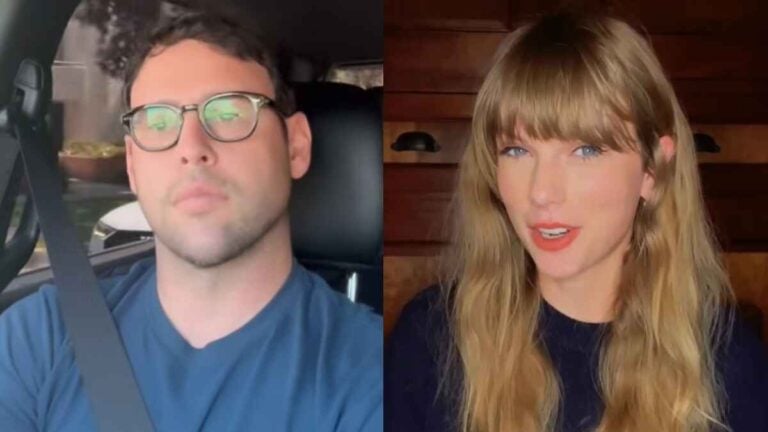 Scooter Braun and Taylor Swift