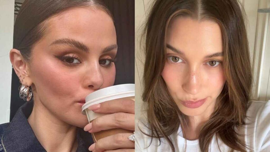 Selena Gomez and Hailey Bieber