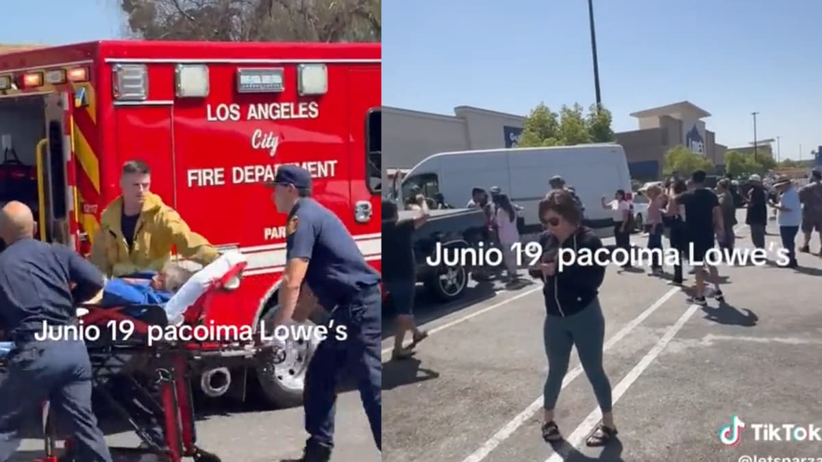 California Crowd Erupts After 20 ICE Agents Try to Kidnap Street Vendor Triggering Medical Emergency: ‘Domestic Terrorism’