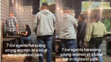 A picture of the California ICE agents.