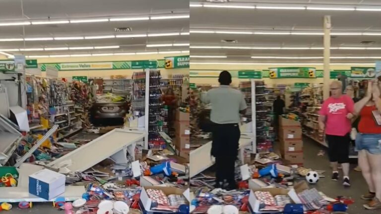 Delaware Woman’s Seizure Sparks Horror Crash at Dollar Tree With Two Injured: ‘Useless People’ A picture of the Delaware crash.