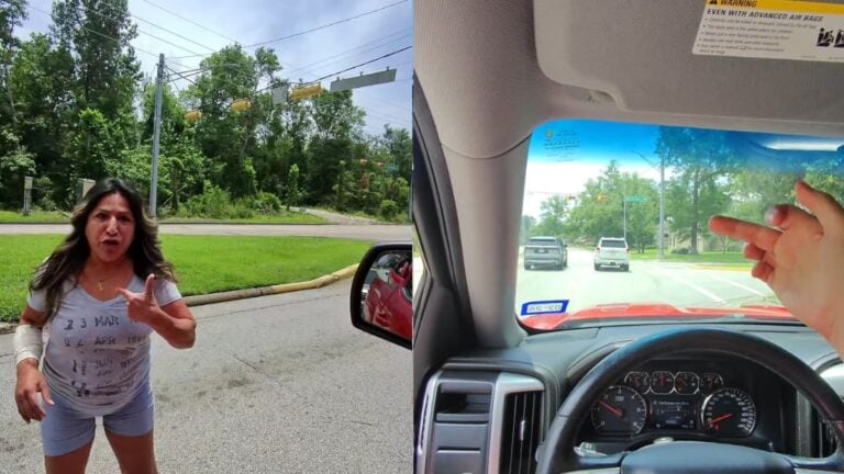 A picture of the deranged Texas driver.