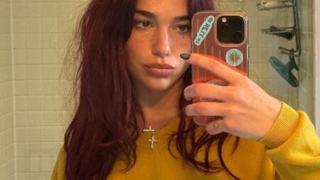 Fans ‘Worry’ For Dua Lipa After ‘Creep’ Attends Concert, ‘Need To Report Him’ Dua Lipa selfie