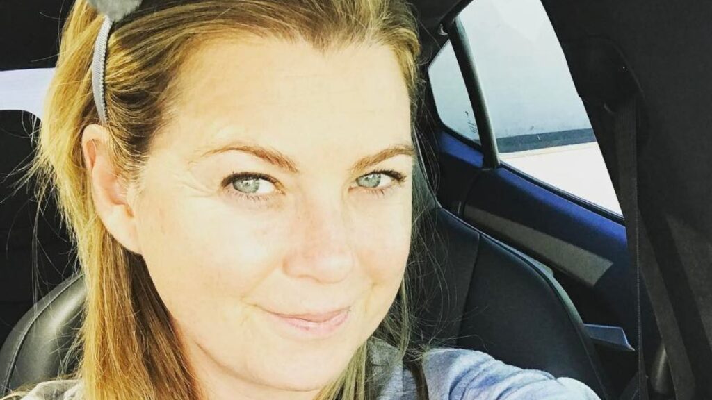 Ellen Pompeo Caught With Item That Landed Her In TSA Bomb Squad Room: ‘Is This A Joke?” Ellen Pompeo selfie