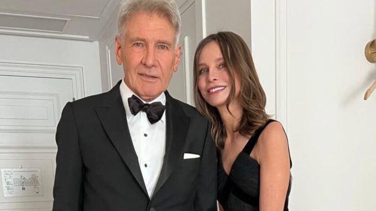 Harrison Ford and his wife