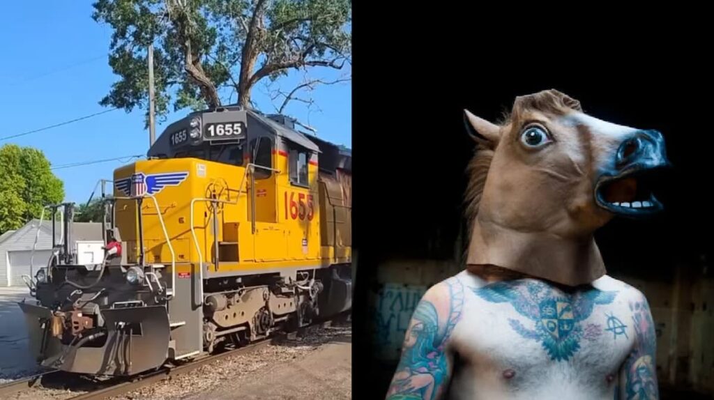 Iowa Man Claims Trains Are Stalking Him, Starts YouTube Rant Channel: ‘Guy is off the rails’ iowa man thinks trains stalk him
