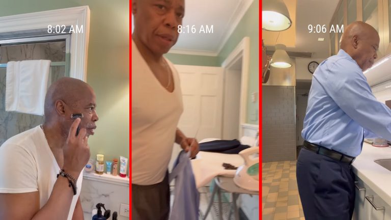 new york mayor eric adams morning routine, shared on instagram