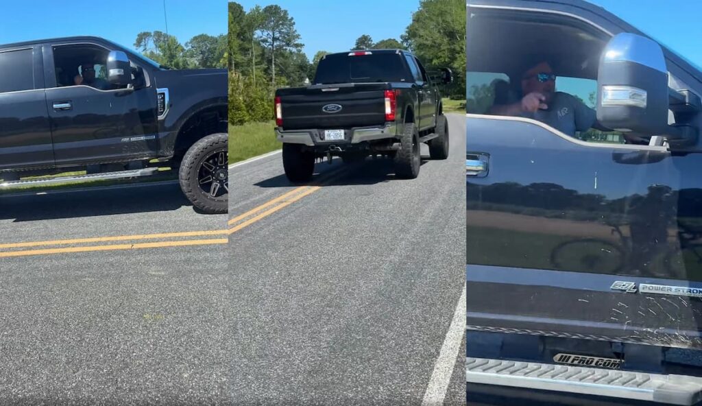North Carolina Cyclist Turns the Tables on Aggressive Driver in Viral Showdown: ‘From alpha to awkward in 0.2 seconds’ North Carolina road rage incident