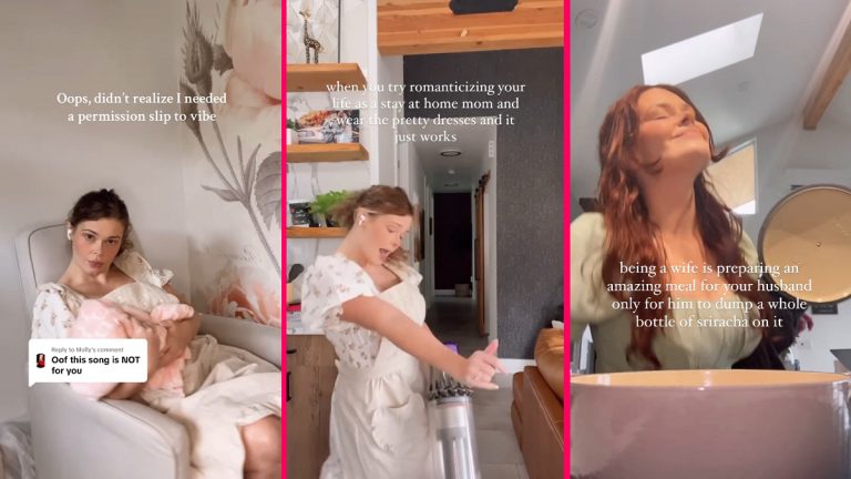 Washington ‘Tradwife’ Loves Being Stay-at-Home-Mom Despite Internet’s Outrage, ‘I Don’t Want to Look Like One of the Boys’ social media influencer mariahelenexo from washington