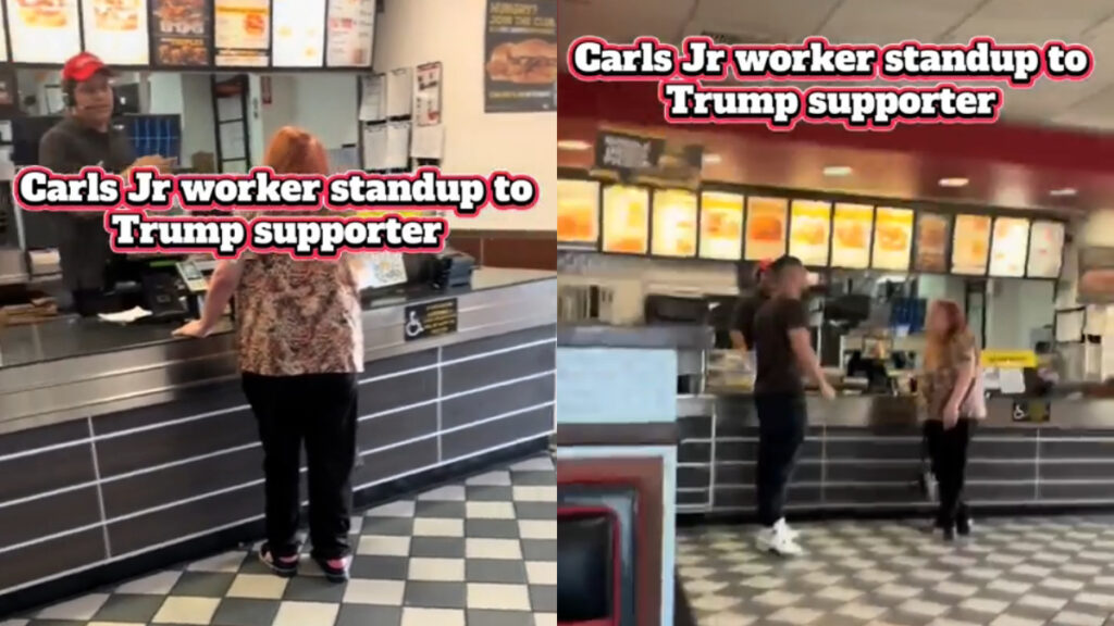 California Carls Jr Worker Shuts Down Racist Karen: ‘Don’t Feed the Trolls, Evict Them’ California Carls Jr Worker Shuts Down Racist Karen: ‘Don’t Feed the Trolls, Evict Them'
