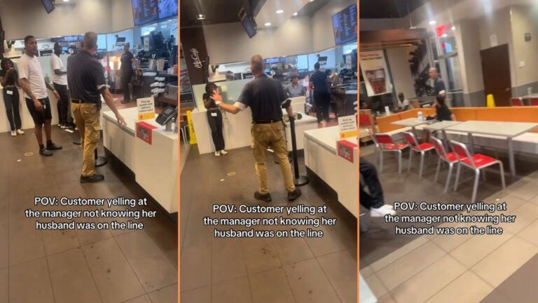 Customer Gets Angry at McDonalds Employee in New York, Not Realizing Her Husband is in Line, 'His Wife Back There Smiling at Her Man'
