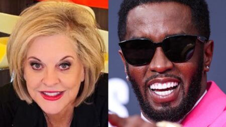 Diddy and TV journalist Nancy Grace.