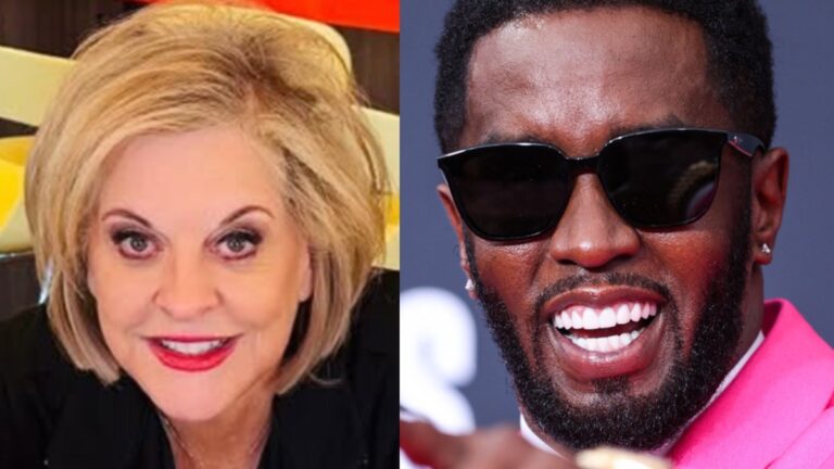 Diddy and TV journalist Nancy Grace.