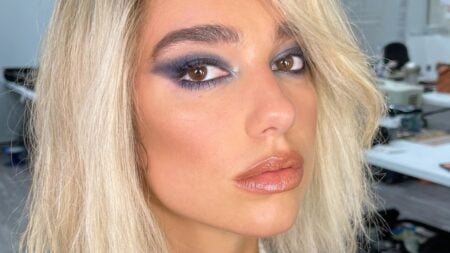 Dua Lipa close up