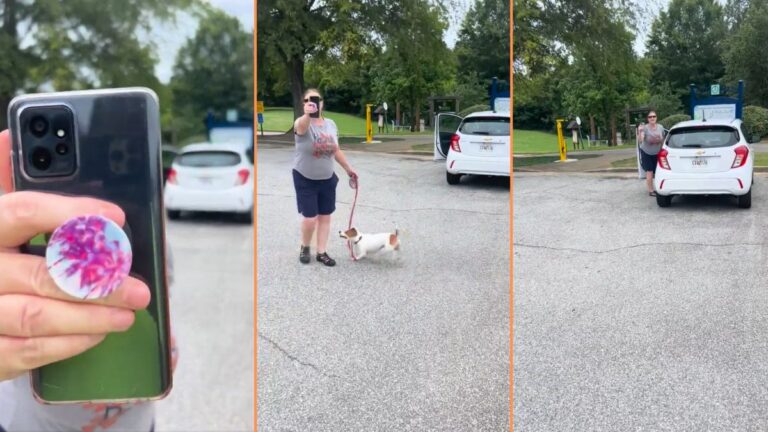 Georgia Karen Accosts Forestry Worker for No Reason in Crazed Rant, ‘Her Survival Instincts are Pretty Low’ Georgia Karen Accosts Forestry Worker for No Reason in Crazed Rant, 'Her Survival Instincts are Pretty Low'