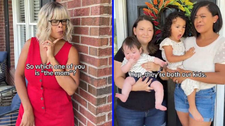 Georgia Moms Clap Back Against Dumb Karen Questions, ‘We’re Both Their Mom… They Have Two’ Georgia Moms Point Out Dumb Karen Questions They Hear About Their Family