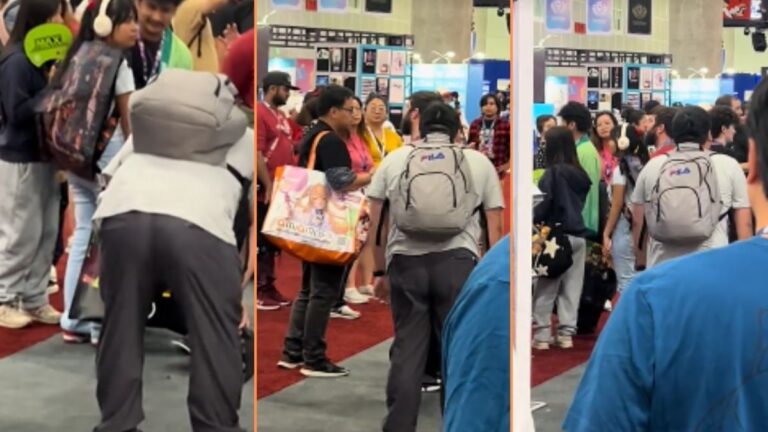 Gundam Fan Loses it Over Trading Card at Texas Convention, 'Grown-Up Man BTW'