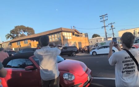 JD Vance booed and heckled in California