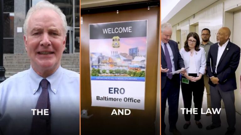 Maryland Politican Denied Entry to ICE Facility by Agents, ‘They Just Don’t Want the American People to See’ Maryland Politican Denied Entry to ICE Facility by Agents, 'They Just Don't Want the American People to See'