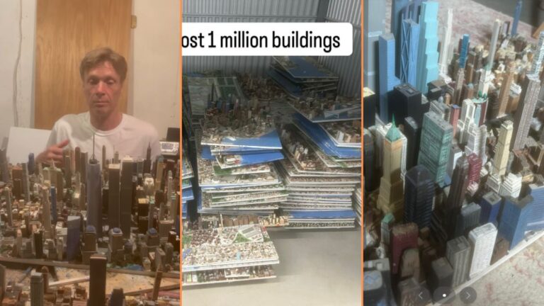 New York City Native Spent 20 Years Making a Scale Replica Out of Wood, ‘This Belongs in a Museum’ New York City Native Spent 20 Years Making a Scale Replica Out of Wood, 'This Belongs in a Museum'