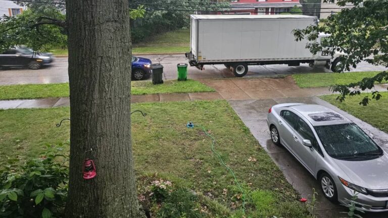 Ohio Truck Block Driveway