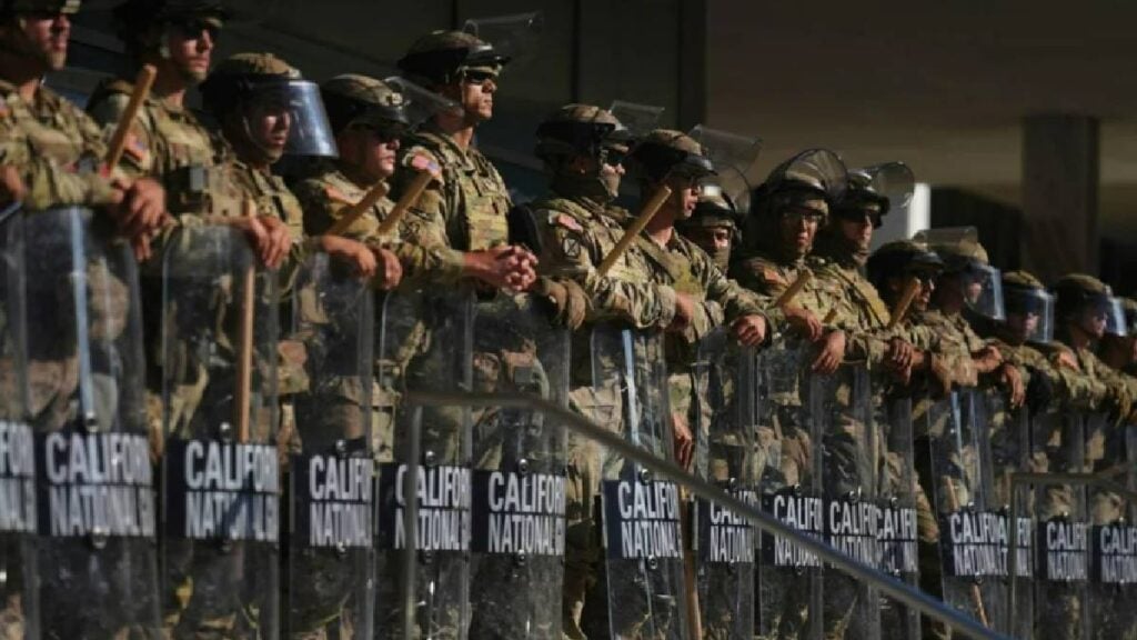Over 1,300 National Guard Troops Withdrawn from Los Angeles, 'How Many Troops Were in LA to Begin With'