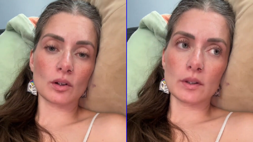 Police Threaten to Arrest California Woman Holding Anti-ICE Signs, ‘Law Enforcement is Just Domestic Terrorism’ Police Threaten to Arrest California Woman Holding Anti-ICE Signs