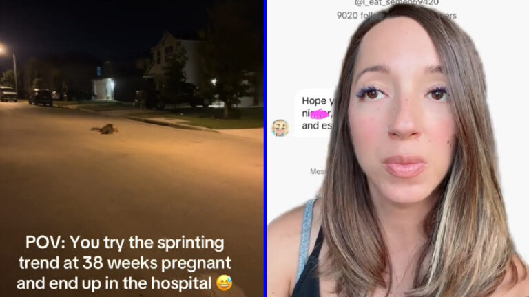Pregnant Texas Woman Tries Sprinting Challenge and Wins a Hospital Trip