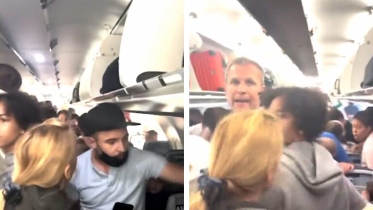 San Francisco Airplane Battery Passengers