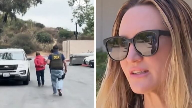 South California Woman Confronts ICE Agents