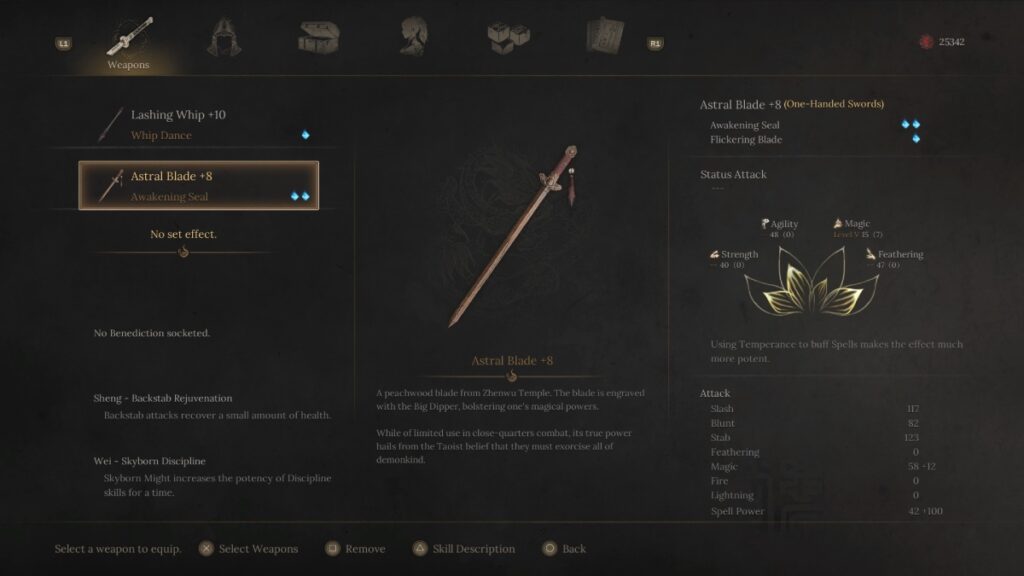 Wuchang Astral Blade