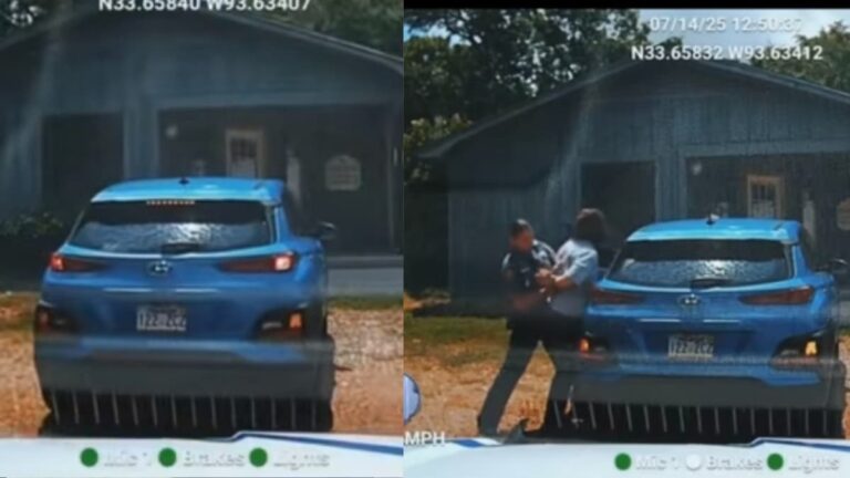 A picture of the Arkansas dog owner.