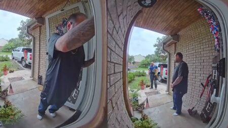 A picture of the Texas stranger.