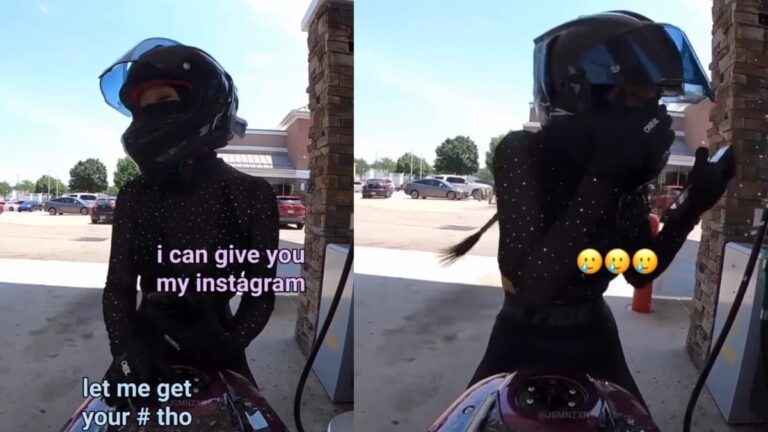 A picture of the Virginia biker.