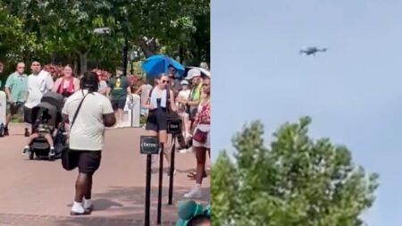 Disney World Guest Illegally Flies Drone Inside EPCOT, ‘Imagine Being This Stupid?’ Guest flying drone over EPCOT in Disney World