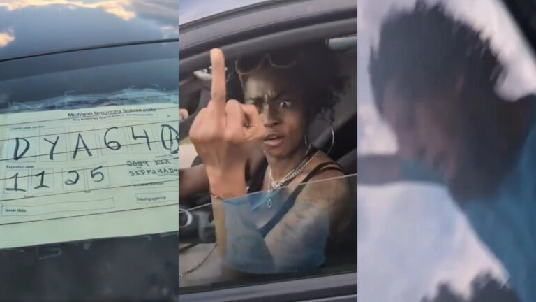 Michigan woman car ram